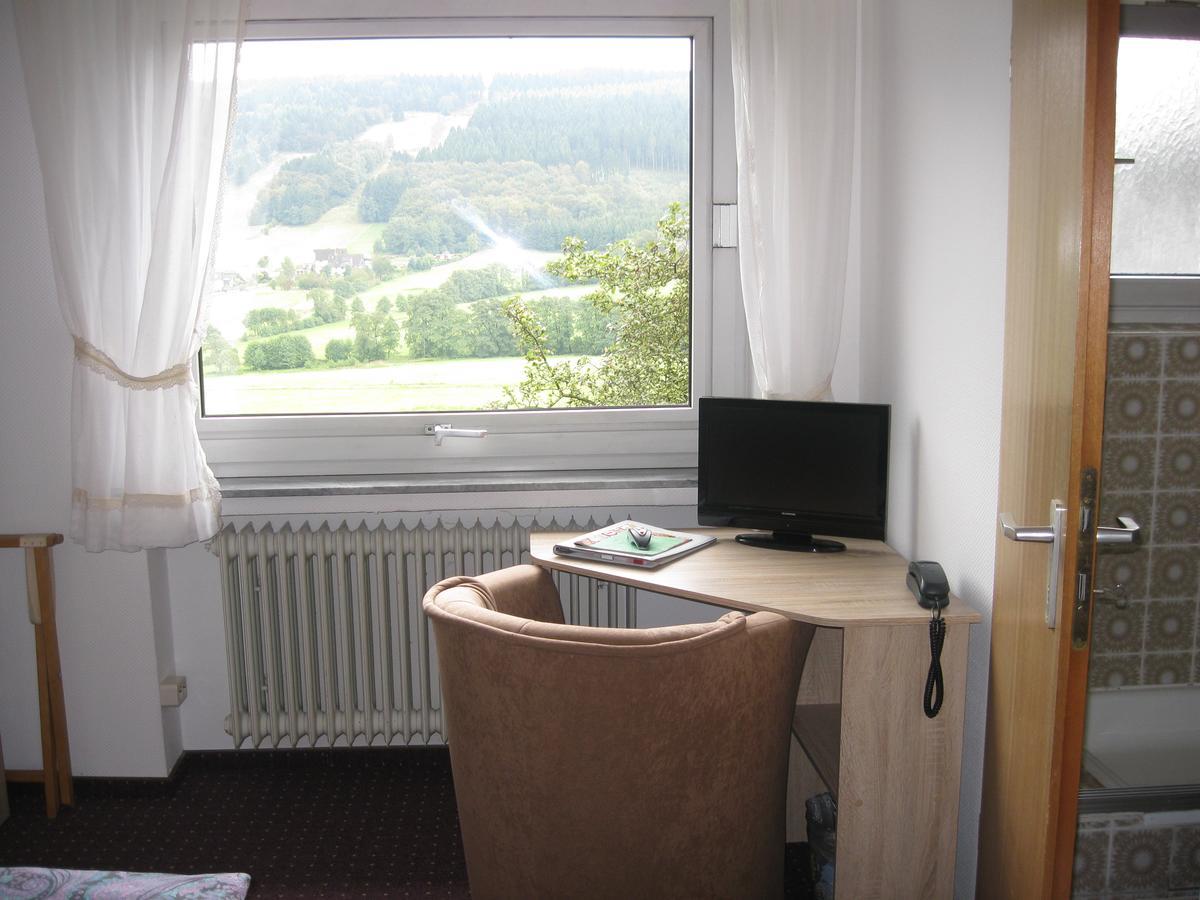 Jagdhaus Weber Hotell Herscheid Rum bild