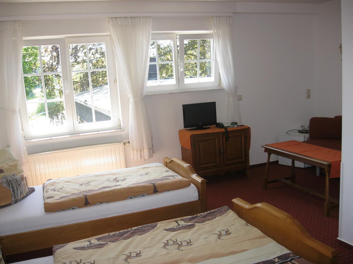 Jagdhaus Weber Hotell Herscheid Rum bild
